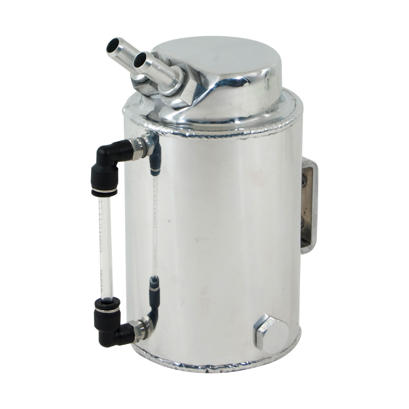 Cal Custom 2 Litre Round Aluminium Oil Catch Tank