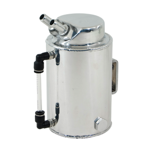 Cal Custom 2 Litre Round Aluminium Oil Catch Tank