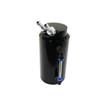 0.75 Litre Round Black Aluminium Oil Catch Tank