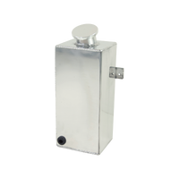Cal Custom 2 Litre Ford Style XK-XB Universal Windscreen Washer Tank Silver