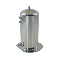 Cal Custom 2.5 Litre Surge Tank Single Outlet Polished Aluminium