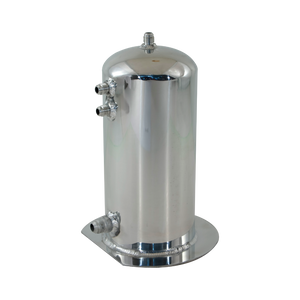 Cal Custom 2.5 Litre Surge Tank Single Outlet Polished Aluminium