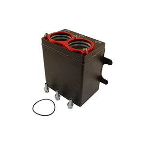 Dual Submerged Billet Surge Tank For Bosch 044 Fuel Pumps