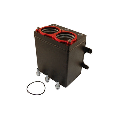 Dual Submerged Billet Surge Tank For Bosch 044 Fuel Pumps