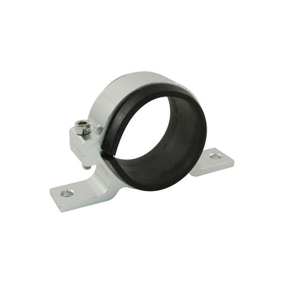 Calflow Single 60mm Fuel Pump Bracket Suits Bosch 044 Style Pump - Silver