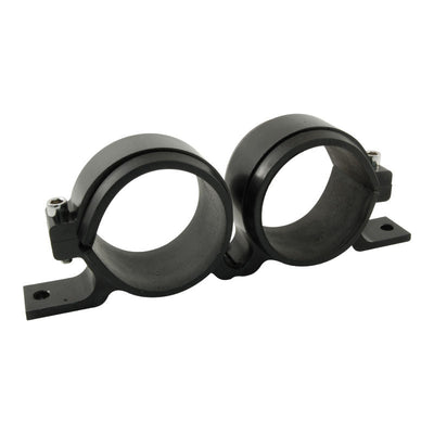 Calflow Dual 60mm Fuel Pump Bracket Suits Bosch 044 Style Pump - Black