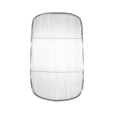 Ford Model B 1932 Radiator Grille Insert W/O Crank Hole Polished Stainless Steel