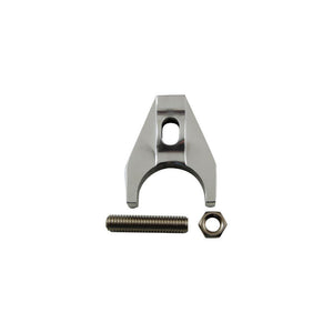 Chev Small & Big Block Distributor Hold Down Clamp Billet Aluminium - Silver
