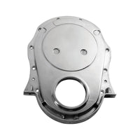 Cal Custom Big Block Chev Timing Cover Polished Aluminium, BBC, Chevrolet