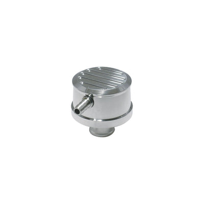 Cal Custom Polished Aluminium Push-In Breather Cap with PCV Ball Milled Design