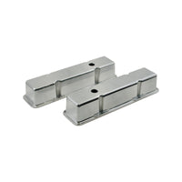 SB Chev Polished Smooth Design Aluminium Valve Covers Tall Cal Custom 327 350