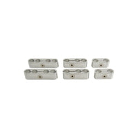 Aluminium Spark Plug Wire Dividers Machined Billet Aluminium 6 Pieces