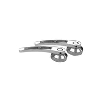 Cal Custom Door Handles Chromed Billet Aluminium, Suit Ford & GM Hot Rod