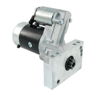 Cal Custom Black Mini Starter Motor Chev Small Block & Big Block 2.6hp, BBC, SBC
