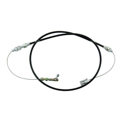 36 Inch Throttle Cable Braided Black Housing