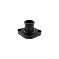 SBC BBC Black Anodised Aluminium Straight Up Water Neck Thermostat Housing 350 454