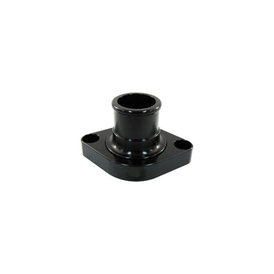 SBC BBC Black Anodised Aluminium Straight Up Water Neck Thermostat Housing 350 454