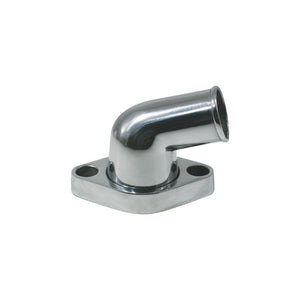 SBC BBC Chev Polished Alloy 15º Degree Swivel Neck Thermostat Housing 327 350 454