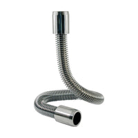 Cal Custom 1-3/4" O.D Chrome Stainless Steel 36" Radiator Hose FlexiKool Kit