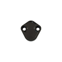 Fuel Pump Block Off Plate Holden 6 Cyl 186 202 Black Anodised Billet Aluminium