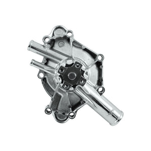 Cal Custom Small Block Chrysler/Dodge/Mopar Water Pump Chrome Aluminium, 318 340 360