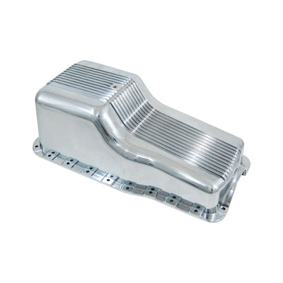 SB Ford Windsor Polished Finned Aluminium Oil Pan SBF 289 302