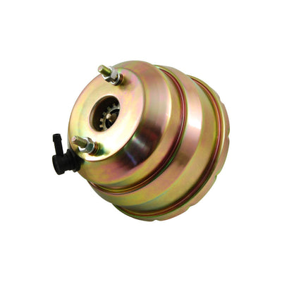 Zinc 8 Inch Dual Diaphragm Power Brake Booster Street Rod Hot Rod, CAL-4488