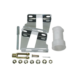 Chrome Brake Booster Mounting Bracket, Suits 7" or 8" Booster