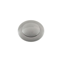 Cal Custom Polished Aluminium Large Smooth Style Horn Button