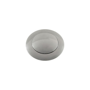 Cal Custom Polished Aluminium Large Smooth Style Horn Button