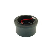 Cal Custom 9 Hole Steering Wheel Adaptor/Boss GM Spline 1949-66 Black Aluminium