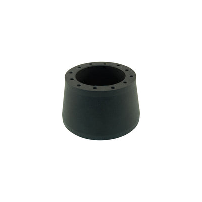 Cal Custom 6 Hole Steering Wheel Adaptor/Boss, GM/Chev Spline 1967-94 Black