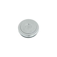 Cal Custom Euro Style Polished Aluminium Horn Button Suits 9 Bolt Steering Wheels