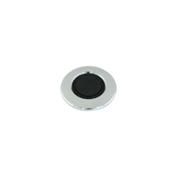 Cal Custom 6 Bolt Steering Wheel Horn Button Without Bolt Holes Polished Aluminium