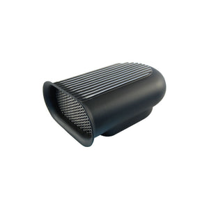 Black Aluminium Hilborn Scoop To Suit Single Carb
