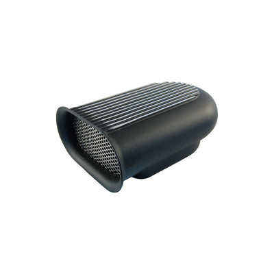 Black Aluminium Hilborn Scoop To Suit Single Carb