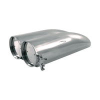 Polished Aluminium Shotgun Scoop to Suit Single or Dual Carb