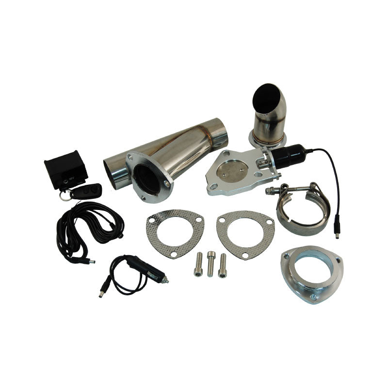 Stainless Steel 2-1/2" Electric Exhaust Cut-Out Kit with Remote CHEV Ford Holden