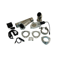 Stainless Steel 3" Electric Exhaust Cut-Out Kit with Remote CHEV Ford Holden