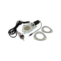2-1/2" Electric Exhaust Cut-Out Motor with Switch - Stainless Steel