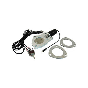 2-1/2" Electric Exhaust Cut-Out Motor with Switch CHEV Ford Holden