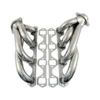 Cal Custom Small Block Ford Windsor 289-302-351 Rear Exit Shorty Headers Stainless Steel