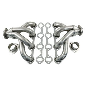 Cal Custom Ford Windsor 289-302-351 Tight Fit Block Hugger Headers Stainless Steel