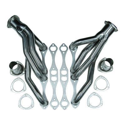 Cal Custom Small Block Chev Clipster Headers Stainless Steel