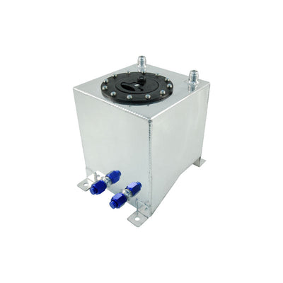 10 Litre / 2.5 Gallon Fuel Cell Polished Aluminium