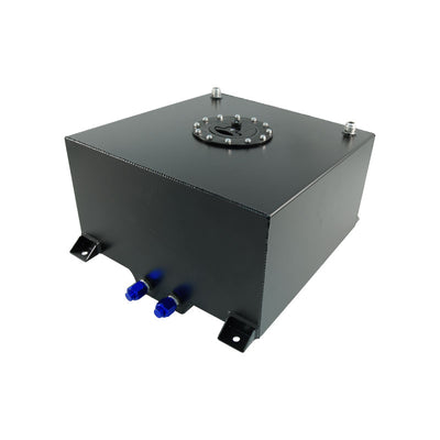 40 Litre / 10 Gallon Fuel Cell Black Powder Coated Aluminium
