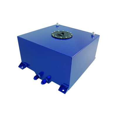 40 Litre / 10 Gallon Fuel Cell Blue Powder Coated Aluminium