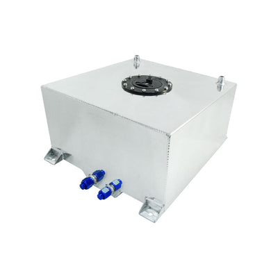 40 Litre / 10 Gallon Fuel Cell Polished Aluminium