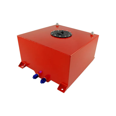 40 Litre / 10 Gallon Fuel Cell Red Powder Coated Aluminium