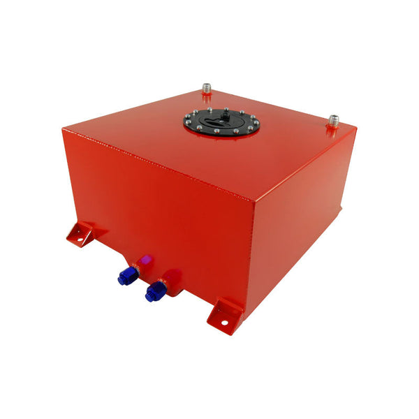 40 Litre / 10 Gallon Fuel Cell Red Powder Coated Aluminium ...